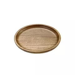 Leone acacia piatto dish, natural, 9.8