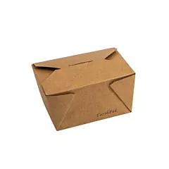 Eco-packaging earthpak food box / container #1, brown, 26 oz