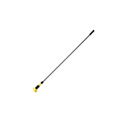 Rubbermaid Invader Side Gate Fibreglass Mop Handle, Grey, 60