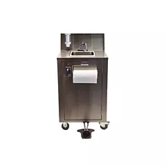 Crown verity stainless steel portable space saver sink, cold