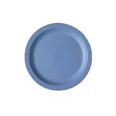 Cambro camwear narrow rim plate, blue, 8.25