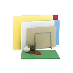 Vollrath cutting board, green, 18