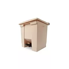 Rubbermaid Legacy Step-On Container, Beige, 8 Gal - 152/FG61