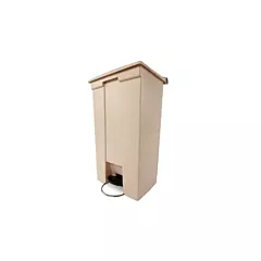 Rubbermaid legacy step-on container, beige, 23 gal - 152/fg6
