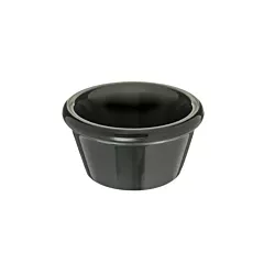 Carlisle Smooth Ramekin, Black, 2 oz - S852 BLACK 376/S852 B