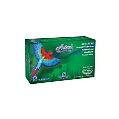 Avianz E-Z Don Powder-free Nitrile Gloves, Blue, Small 200/B
