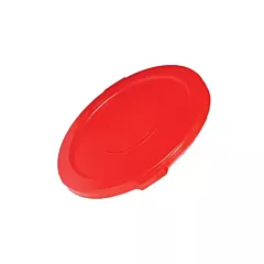Rubbermaid BRUTE Container Lid 32 Gal, Red - 152/FG263100RED
