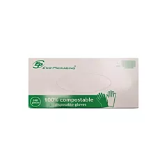Eco-Packaging Compostable Gloves, Small 100/PK - EP-GLV-S 34