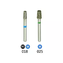 1Diamond Sterile Diamond Burs Modified Flat End Taper 845KR 25/pkg