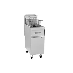 Vulcan Minivolt 45 - 50 lb Floor Fryer, Natural Gas, 120,000 BTU