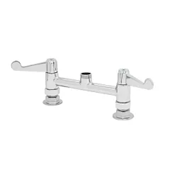 T&S Brass Deck Mount Faucet with 8