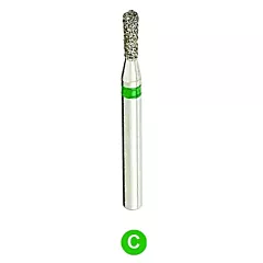 1Diamond Sterile Diamond Burs Pear 830L 012 Coarse 25/pkg (VM1D-830L-012C)