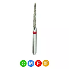 1Diamond Sterile Diamond Burs Flame 863-012, 25/box (VM1D-863-012X)