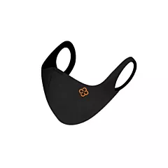 BIOS Copper 88 Reusable Face Mask, Black, Large / Extra Larg