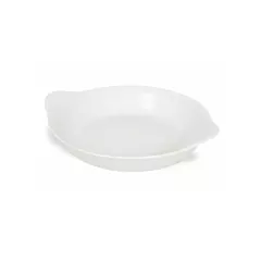 Browne Round Eared Egg Dish, White, 10 oz - 564010w 016/5640