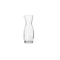 Libbey 10.75 Oz Glass Wine Carafe with 6 Oz & 9 Oz Pour Line 12 /Case