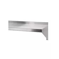 Quest stainless steel wall shelf, 72