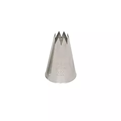 Ateco open star pastry tip #827, 9/16