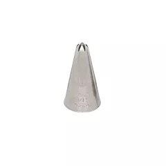 Ateco closed star pastry tip #841, 3/16