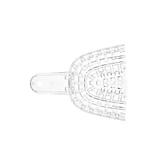 Coltene President Impression Tray Disposable Clear 12/pkg