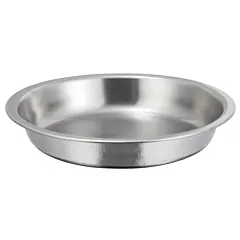 Winco 4 Qt Round Food Pan for Model - 203-FP