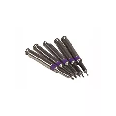 Coltene Whaledent Max Parapulpal Pin Drill M92 Purple Depth-Limiting 5/pkg 