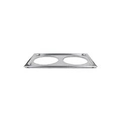 Vollrath adaptor plate w/ two round 8-3/8