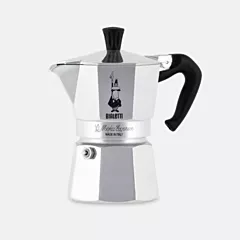 Bialetti Moka Express 3 Cup Stovetop Espresso Maker, Aluminum(20361)