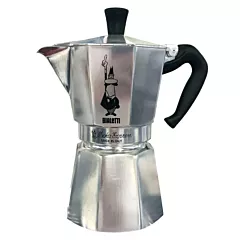 Bialetti Moka Express 6 Cup Stovetop Espresso Maker, Aluminum(20362)