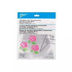 Ateco Disposable Decorating / Pastry Bag, Clear, 12