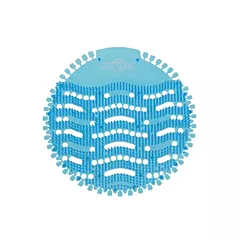 Globe Commercial Products Blue Mint Urinal Screen 10/CS - 32