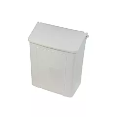 Globe Commercial Products Wall-Mountable Plastic Sanitary Na