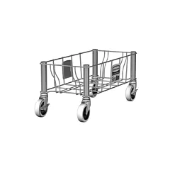 Rubbermaid Slim Jim Single Dolly, 20