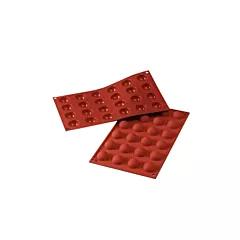 Silikomart half spheres mold,24 wells, 0.34 oz - sf006 3478/