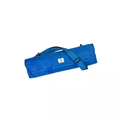 Mercer knife roll w/ 7 pockets, blue - m30007bl 1196/m30007b