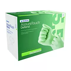 Medicom AssureTouch Defend Polychloroprene Surgical Glove 9.0, Sterile Non-Latex, Mint Green, Standard, 50/box
