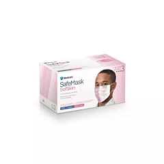 Medicom SafeMask SofSkin Earloop Mask, Level 3, Pink, 50/box