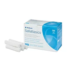 Medicom SafeBasics Cotton Dental Roll, non-sterile, 2000/pkg, 12pkg/case