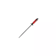 F. Dick Sharpening Steel Round Regular-Cut, Red/Black, 12