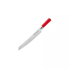 F. dick red spirit bread knife, serrated, red, 10