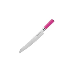 F. dick pink spirit bread knife, serrated, pink, 10