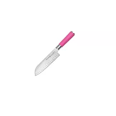 F. dick pink spirit santoku knife kullenschliff, pink, 7