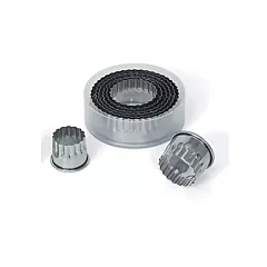 Browne fluted pastry cutter set, 8-pieces - 80880001 016/808