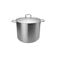 Browne elements stainless steel stock pot, 32 qt - 5733932 (