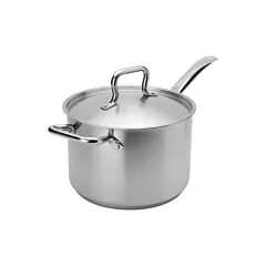 Browne elements stainless steel sauce pan, 10 qt - 5734040 0