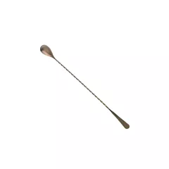 Mercer Barfly Japanese Style Bar Spoon w/ Machined End, Anti