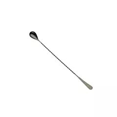 Mercer Barfly Japanese Style Bar Spoon w/ Machined End, Blac