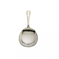 Mercer Barfly Julep Strainer w/ Hanging Hole, Stainless Stee