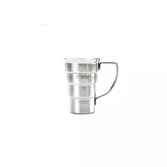 Mercer Barfly Stepped Jigger, Stainless Steel, 2 oz - M37108