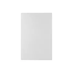 Signaturewares medium density cutting board, white, 18